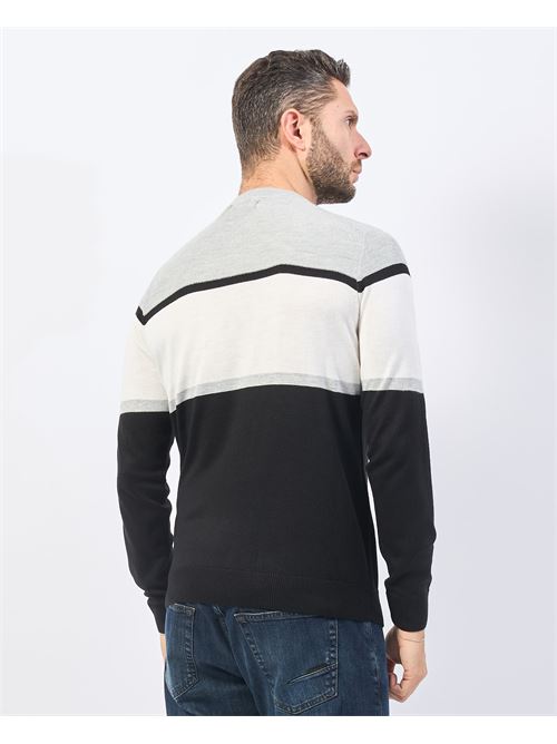 Yes Zee Men's Color Block Sweater YES ZEE | M873-MK002801